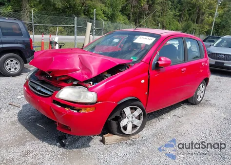 2008 Chevrolet Aveo 5 Ls z USA, uszkodzony, nr VIN KL1TD66648B218532